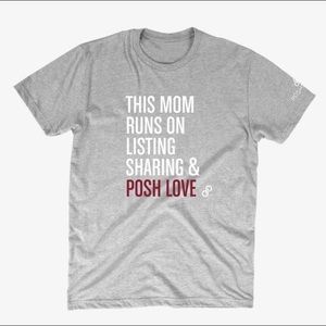 Poshmark Posh Mom Runs On Graphic Tee Shirt Small